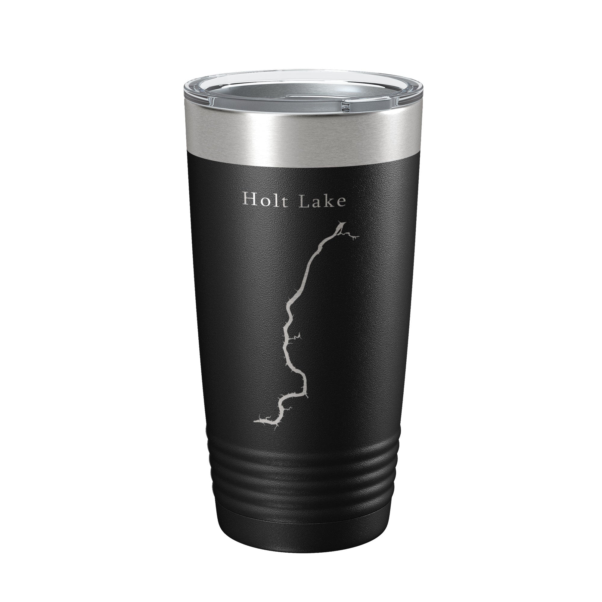 Holt Lake Map Tumbler Travel Mug Insulated Laser Engraved Coffee Cup Alabama 20 oz