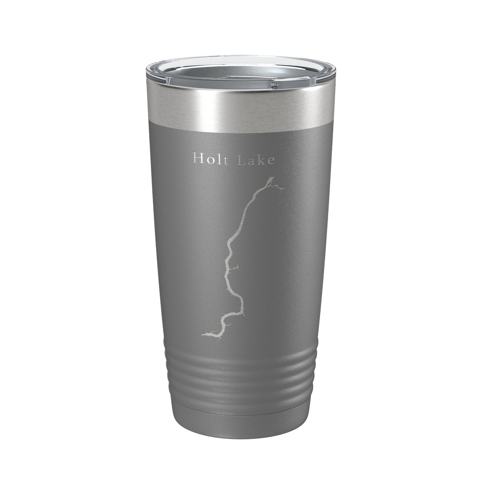 Holt Lake Map Tumbler Travel Mug Insulated Laser Engraved Coffee Cup Alabama 20 oz